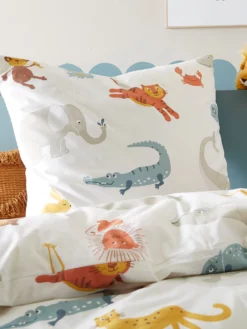 Kinderbettwäsche, Multicolor -KIBEK Verkäufe WildChild Bettwaesche Mehrfarbig Multicolor 135x200 mil2