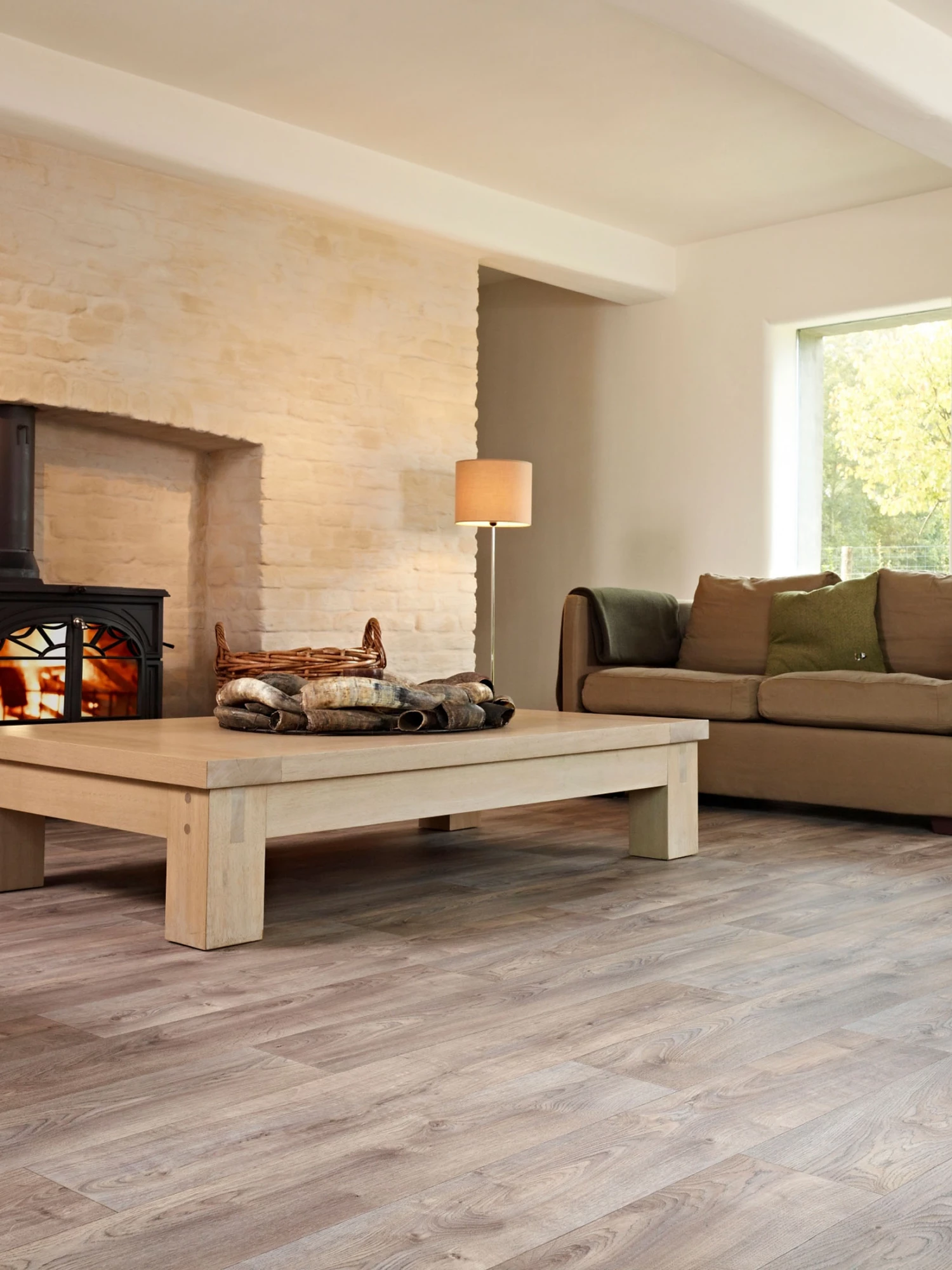 Vinyl-Rollenware, Eiche Platin 594 3 Vinyl-Rollenware, Eiche Platin 594