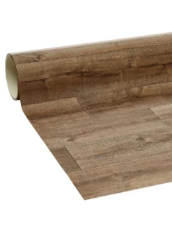 Vinyl-Rollenware, Eiche Rustikal 43 -KIBEK Verkäufe Woodlike CVBodenbelag Braun EicheRust43 rol
