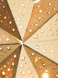 Hänger, Beige 5 Hänger, Beige -KIBEK Verkäufe Woodstar Weihnachtsdekoration Beige lup