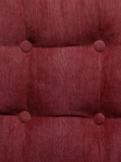 Bodenkissen, Bordeaux -KIBEK Verkäufe Yanni Bodenkissen Rot Bordeaux 45x45 lup